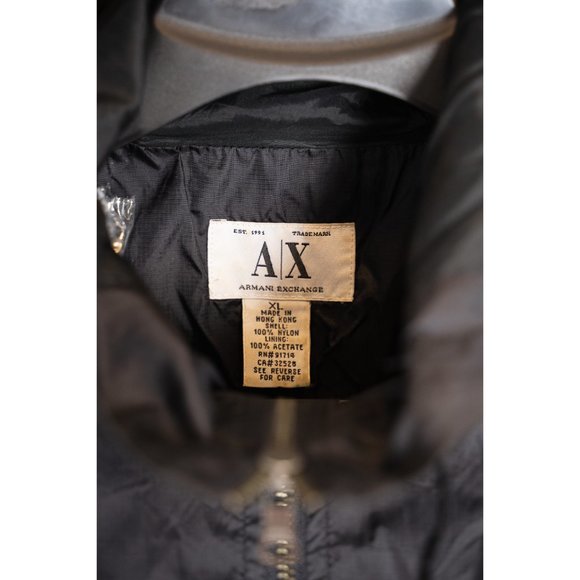 Armani Exchange Men's Pull Over Half Zip Wind Breaker - Picture 4 of 7